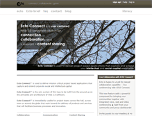 Tablet Screenshot of ectoconnect.com